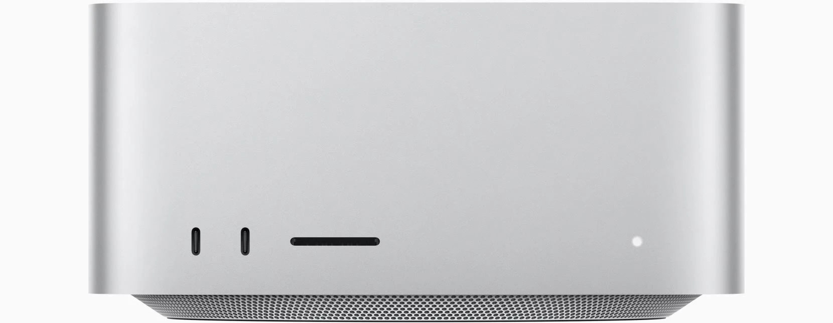 Mac Studio de Apple, vista frontal